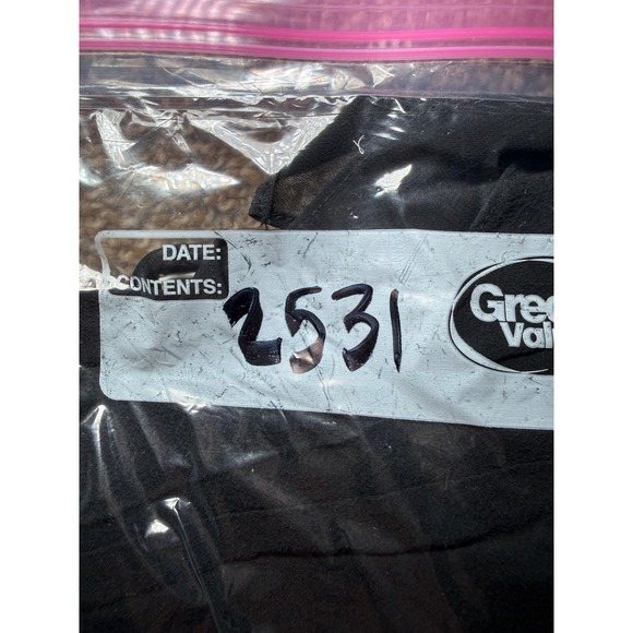 Adrianna Papell Evening Black Silk Dress Womens 16 V Neck Ribbon Detail Cocktail - Picture 8 of 9